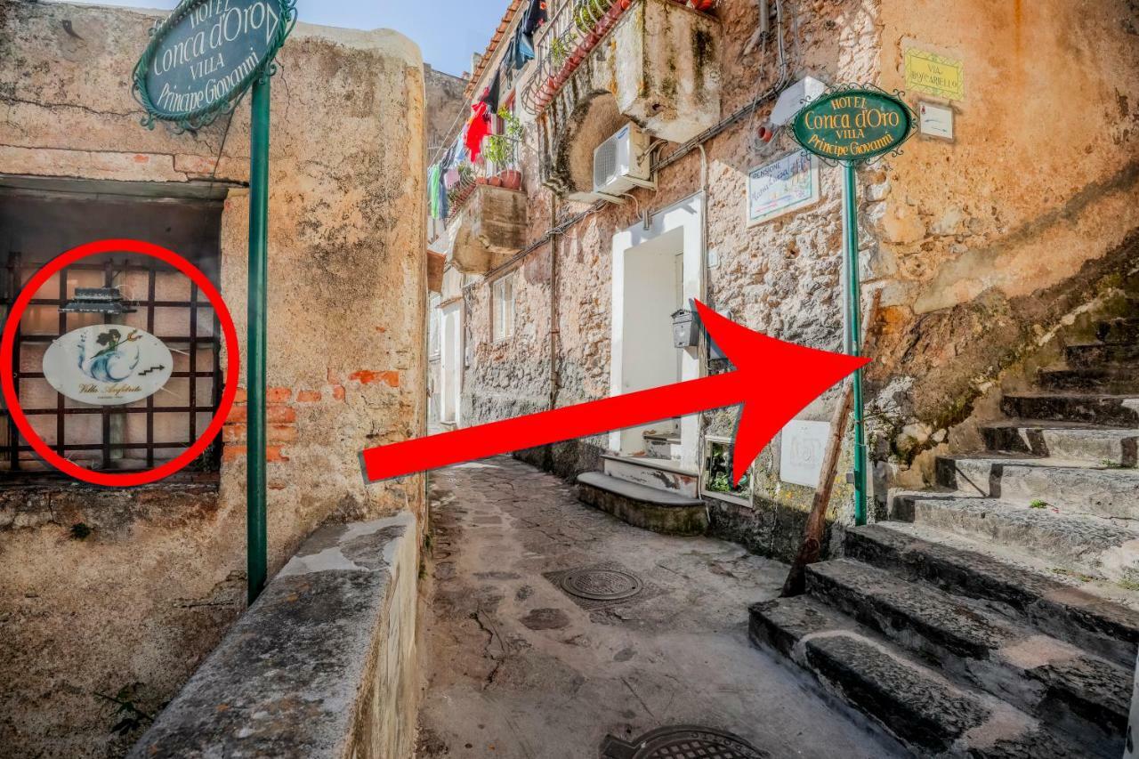 Villa Anfitrite Positano Exteriör bild