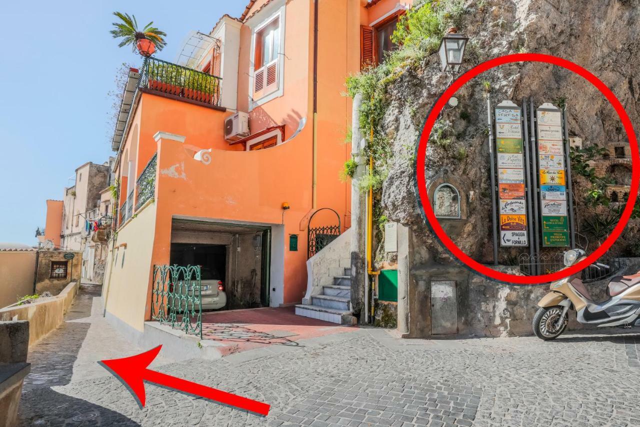 Villa Anfitrite Positano Exteriör bild